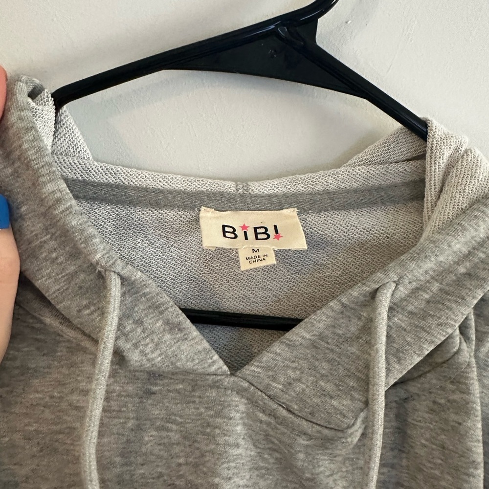 Oversized grey pullover